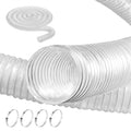 Dulkių nusiurbimo žarna VEVOR 2.5inch-2, 63 mm x 6,1 m