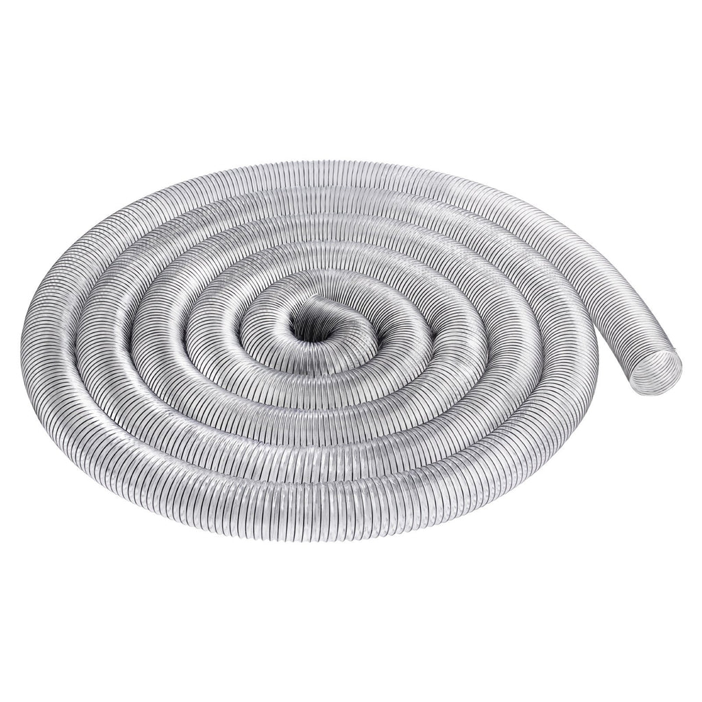Dulkių siurbimo žarna VEVOR 4" x 50', PVC su plienine vija