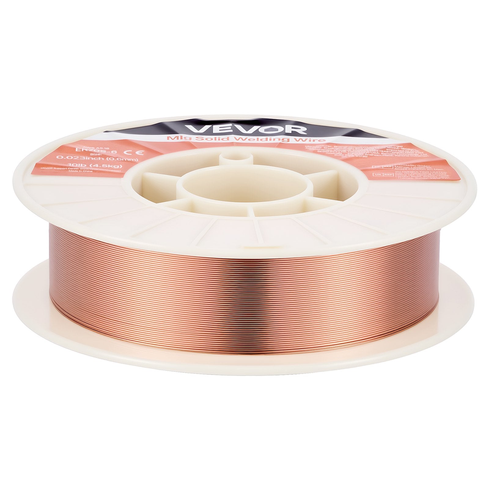 MIG suvirinimo viela VEVOR ER70S-6, 0.6 mm
