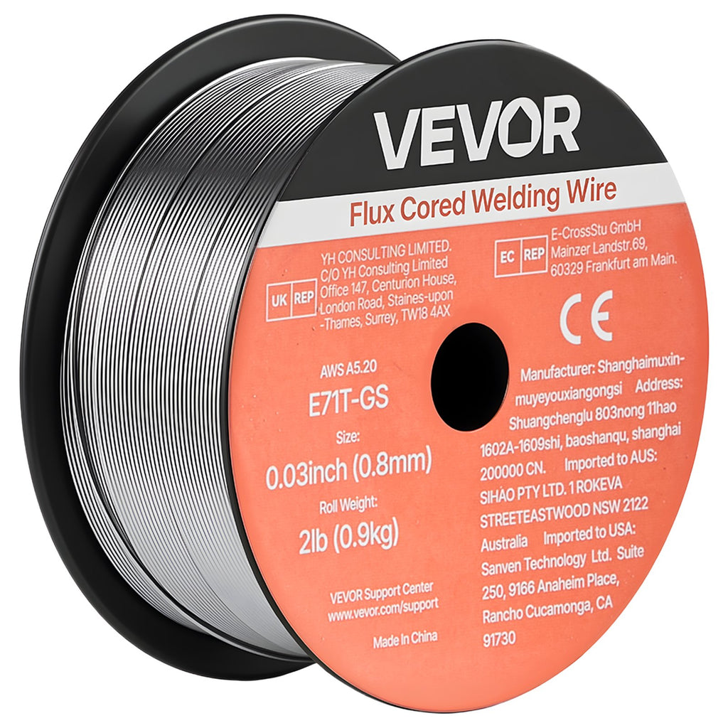 Suvirinimo viela VEVOR E71T-GS, 0.8 mm, 3 vnt.