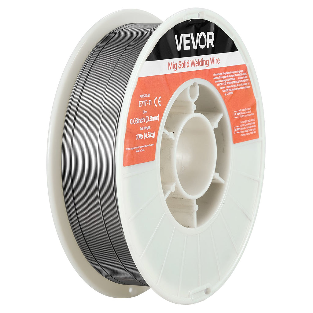 Suvirinimo viela su fliusu VEVOR E71T-11, 0.8 mm, 4.5 kg