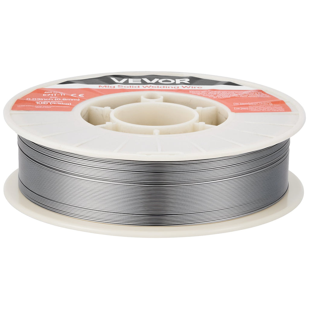 Suvirinimo viela su fliusu VEVOR E71T-11, 0.8 mm, 4.5 kg