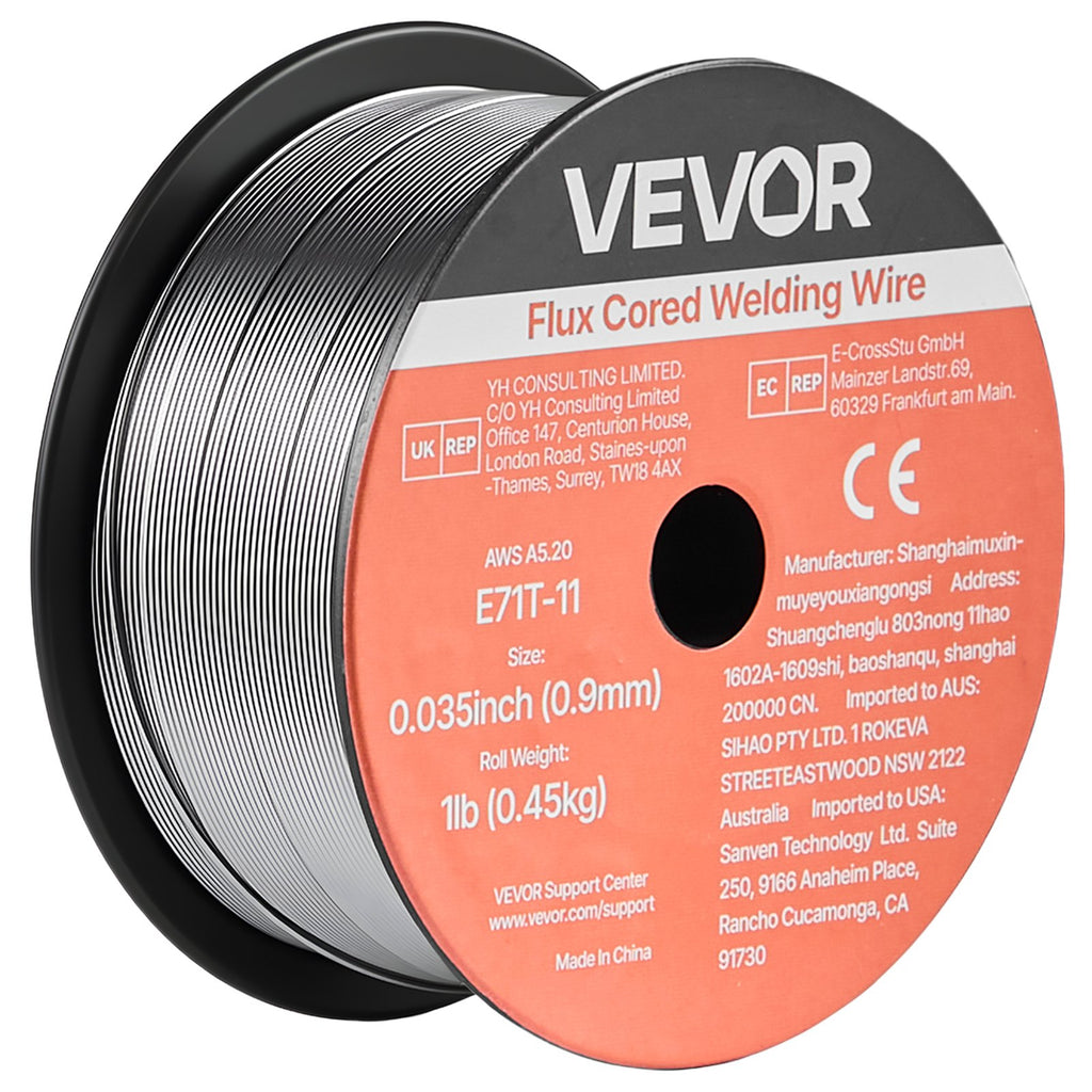 Glaistytoji suvirinimo viela VEVOR E71T-11, 0,9 mm, 2 vnt. po 0,45 kg
