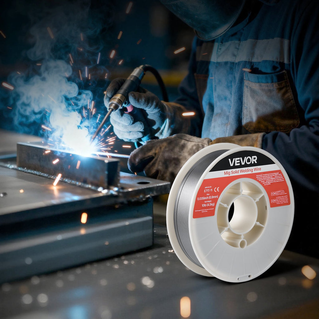 Flux Core suvirinimo viela VEVOR E71T-11, 0,9 mm, 4,5 kg