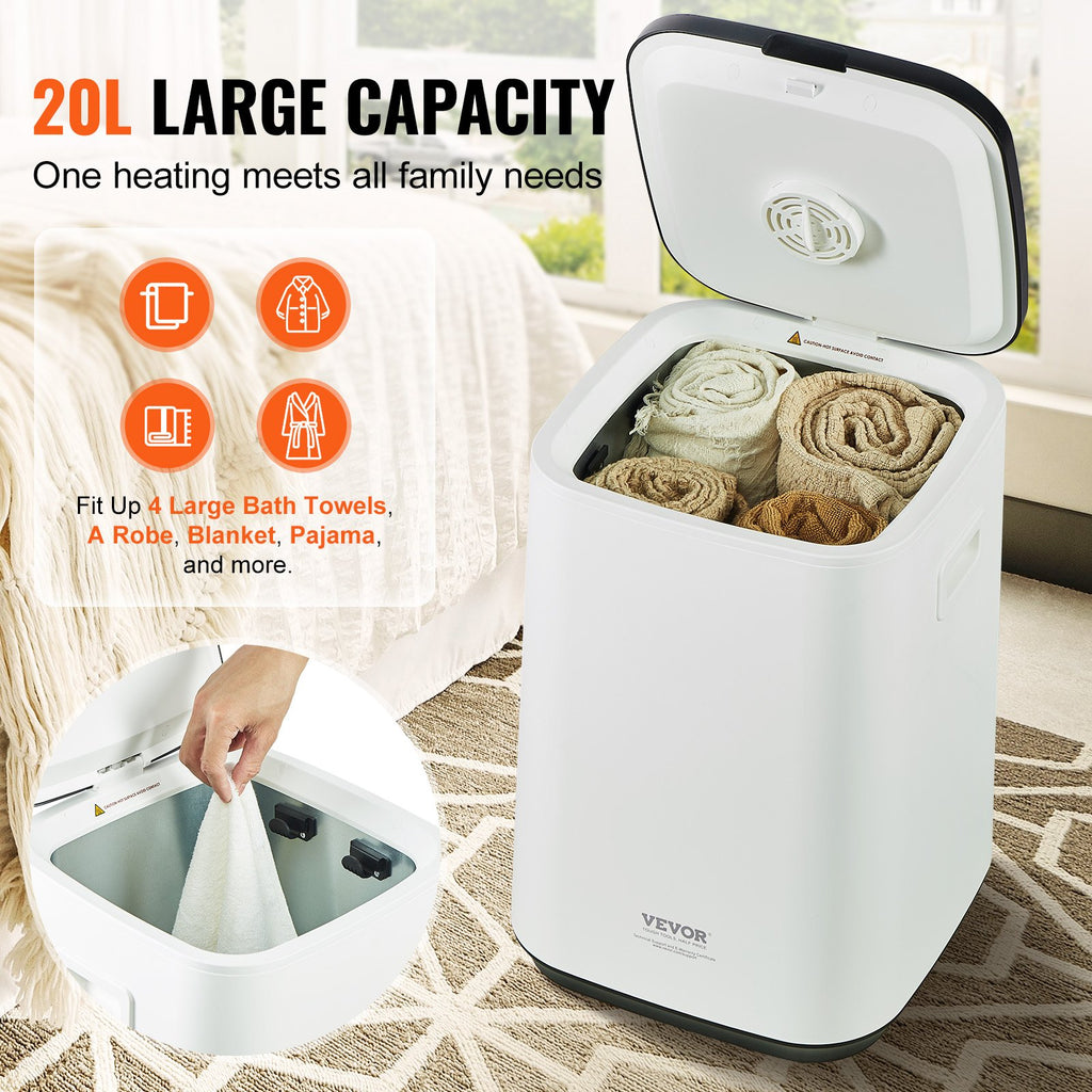 Rankšluosčių šildytuvas VEVOR HSTW-12, 20 l talpa
