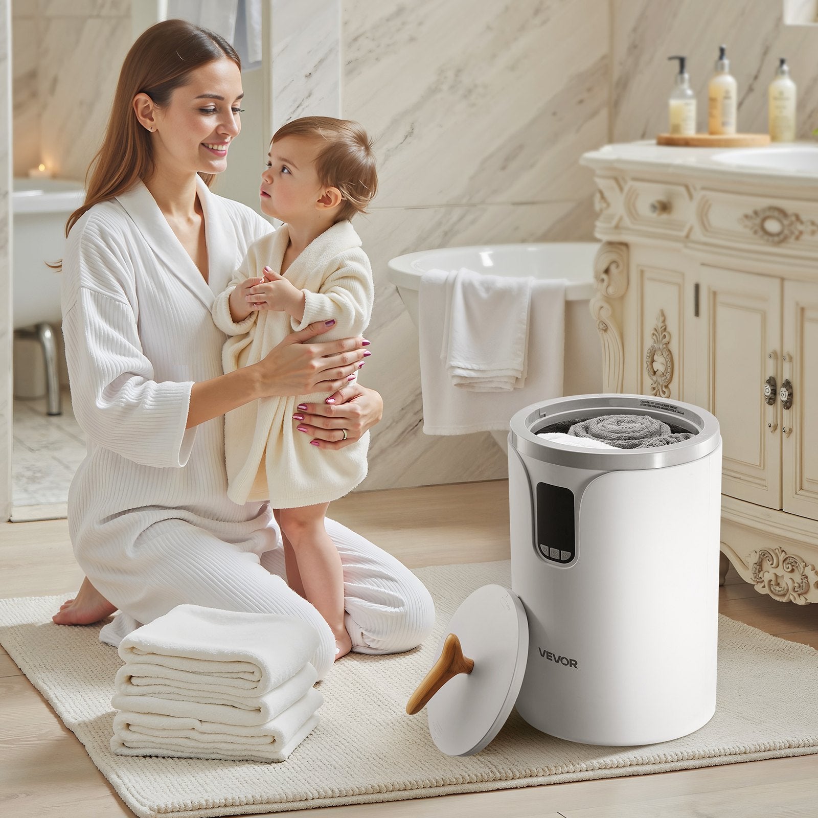 Rankšluosčių šildytuvas VEVOR E1689C, 20 l talpa