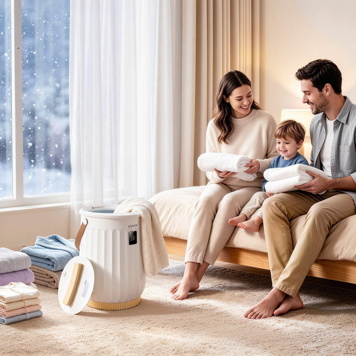 Rankšluosčių šildytuvas VEVOR HSTW-18, 20 l talpa