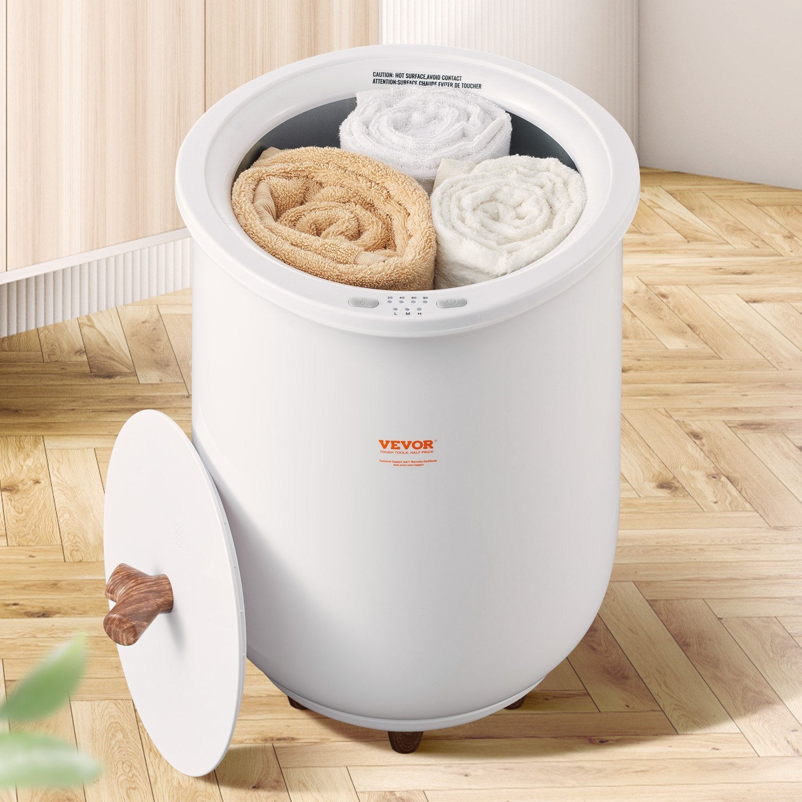Rankšluosčių šildytuvas VEVOR E1819Z-US, 20 l talpa
