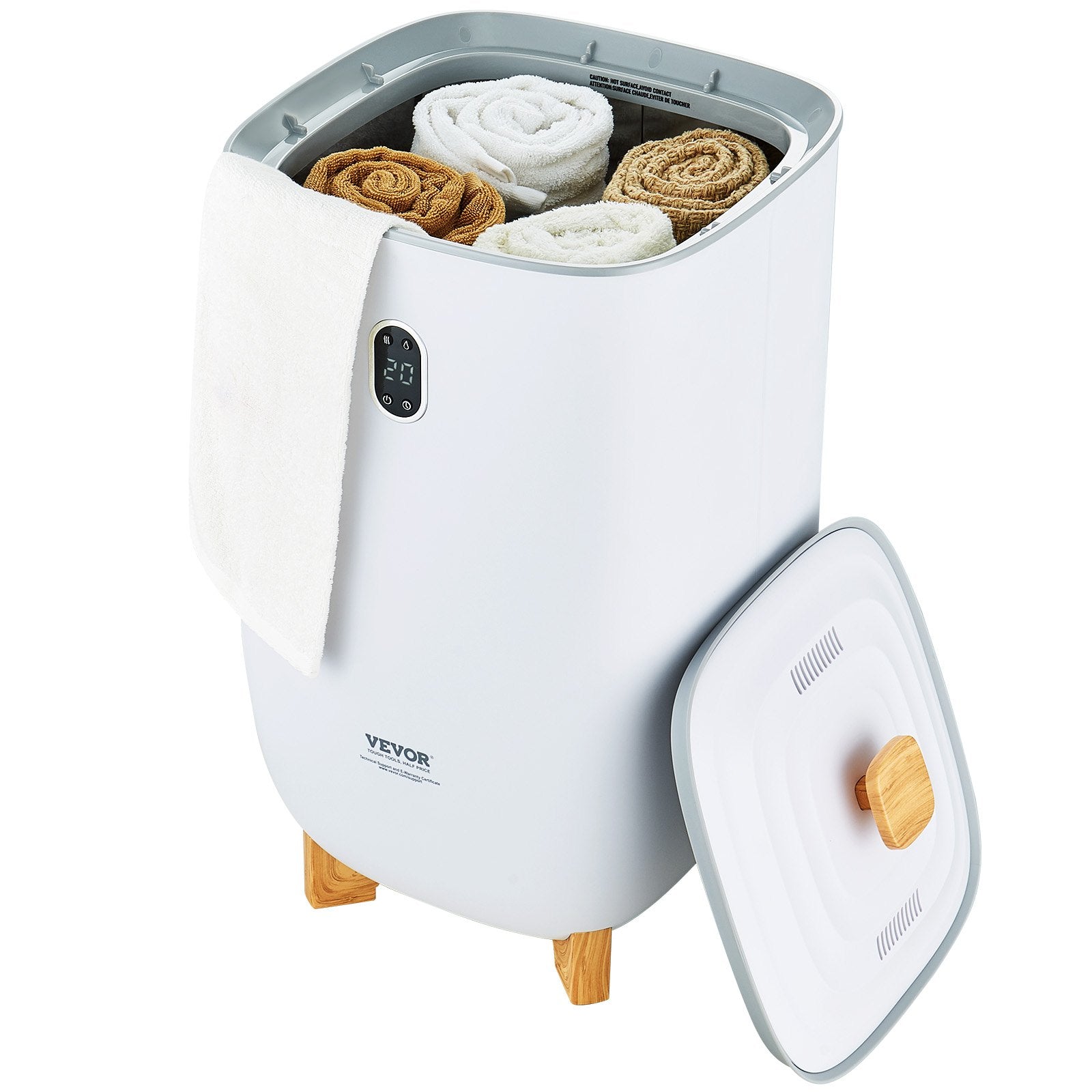 Rankšluosčių šildytuvas VEVOR E1672, 35 l talpa