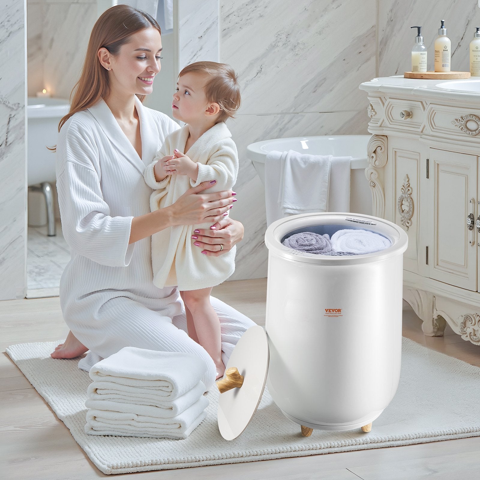 Rankšluosčių šildytuvas VEVOR E1819Z, 20 l talpa