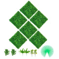 Dirbtinės buksmedžio gyvatvorės plokštės VEVOR VV-MLCRZZWQ-20X20 6PC 400D, 6 vnt. komplektas