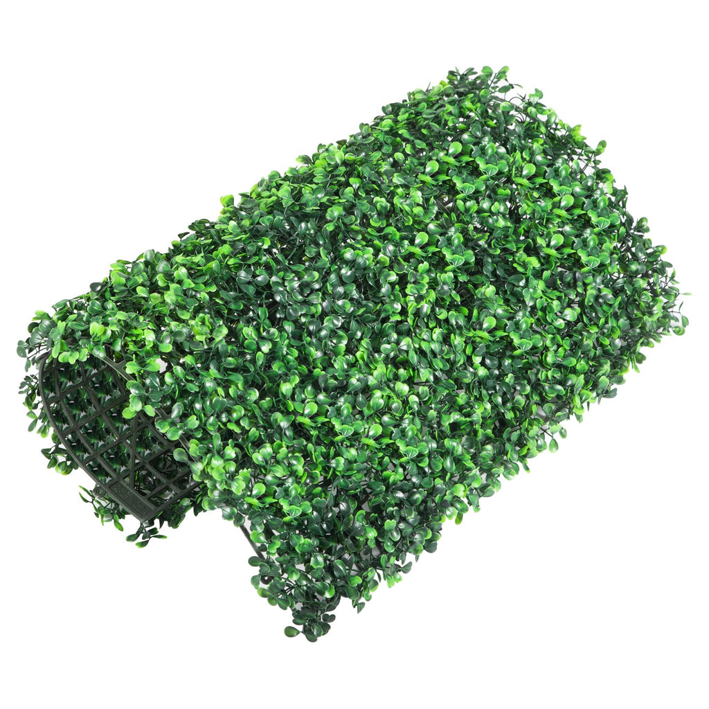 Dirbtinės gyvatvorės panelės VEVOR Boxwood, 12 vnt. rinkinys