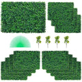 Dirbtinės gyvatvorės panelės VEVOR Boxwood, 12 vnt. (60x40 cm)