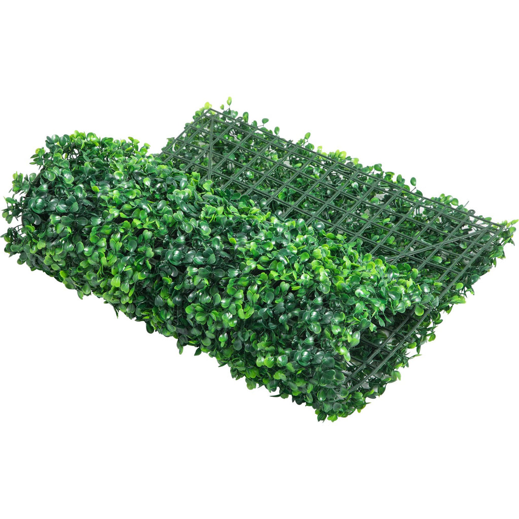 Dirbtinės gyvatvorės panelės VEVOR Boxwood, 12 vnt. (60x40 cm)