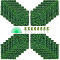 Dirbtinės gyvatvorės panelės VEVOR Boxwood Panel, 24 vnt. (50x50 cm)