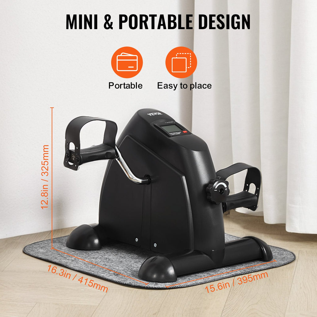 Mini treniruoklis kojoms ir rankoms VEVOR HY-F6006, reguliuojamas pasipriešinimas