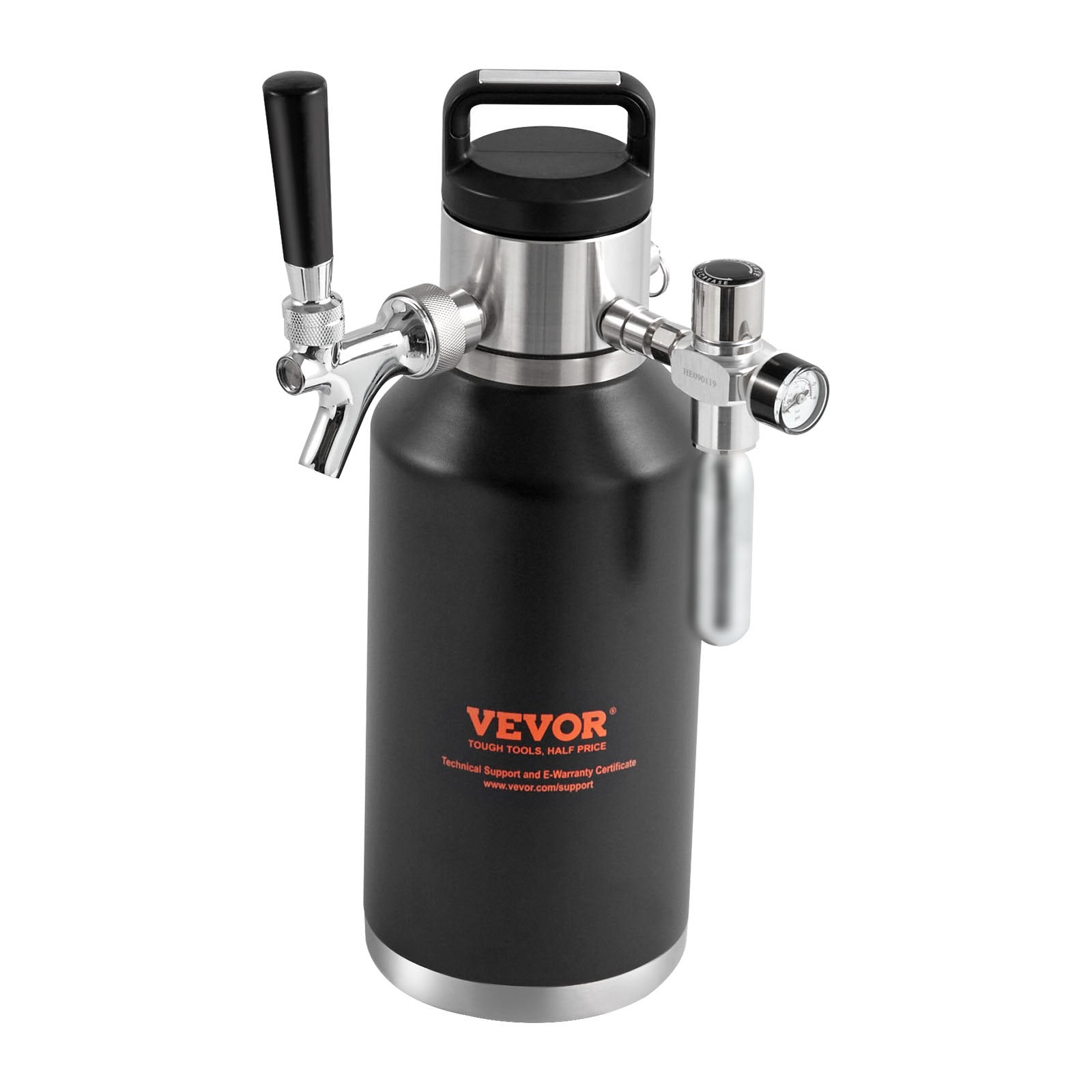 Mini alaus statinaitė (growler) VEVOR KIT BEER-22, 1,89 l