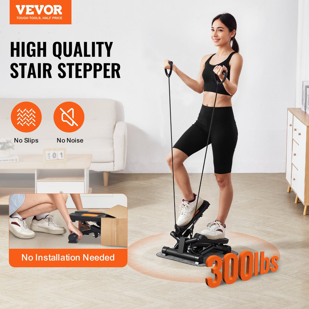 Mini treniruoklis-steperis VEVOR RB-SP01, 150 kg apkrova
