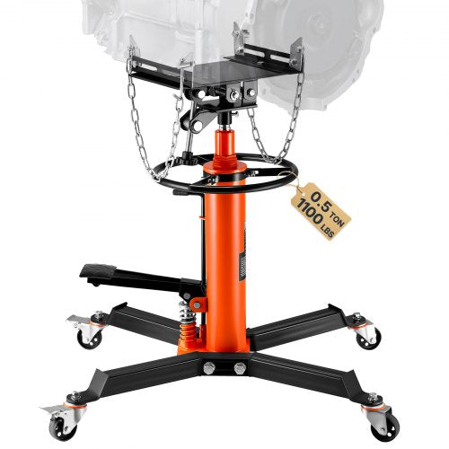 Pavarų dėžių keltuvas VEVOR 1100ORANGEJACK, 500 kg