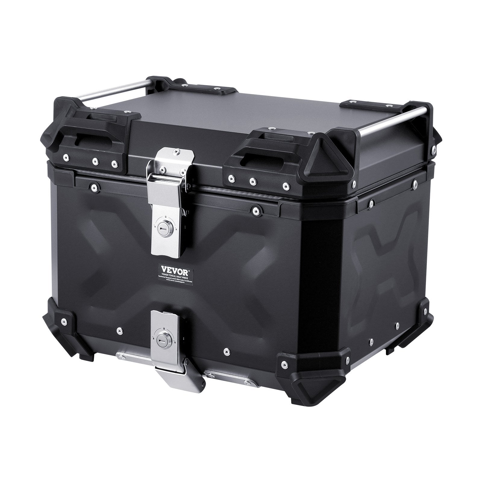 Motociklo galinė dėžė VEVOR 45L-B, 45 l talpa