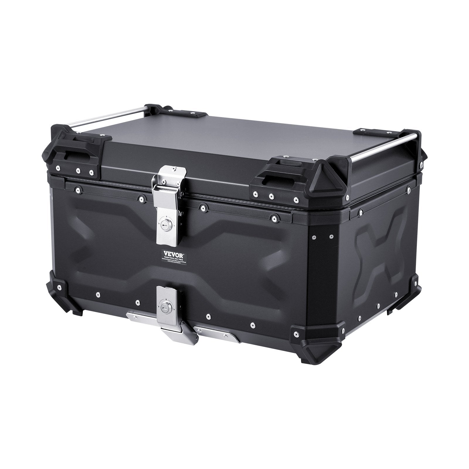 Motociklo galinė dėžė VEVOR 65L-B, 65 l talpa