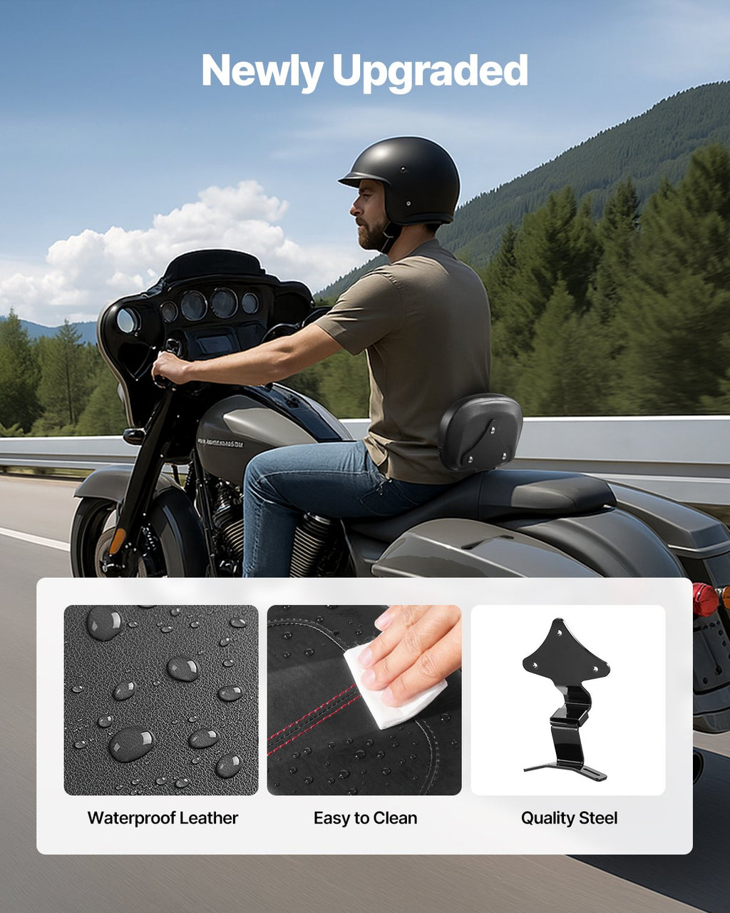 Motociklo atlošas VEVOR 1507, 310 mm aukščio