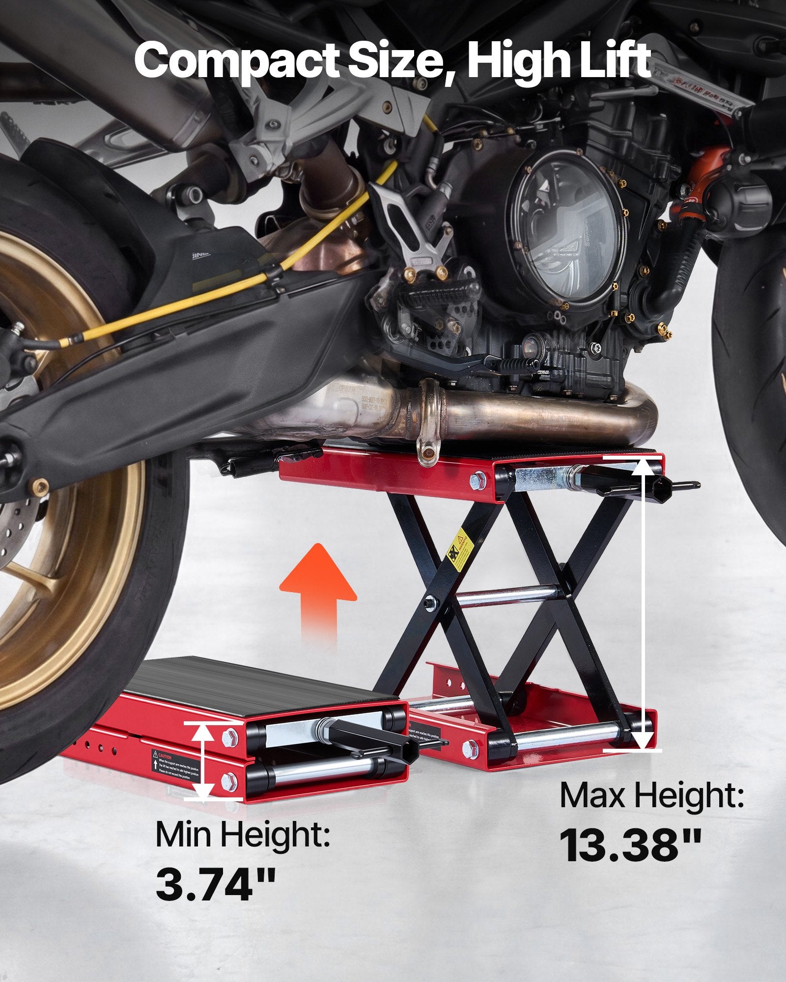 Motociklų keltuvas VEVOR JL-M01101, 499 kg