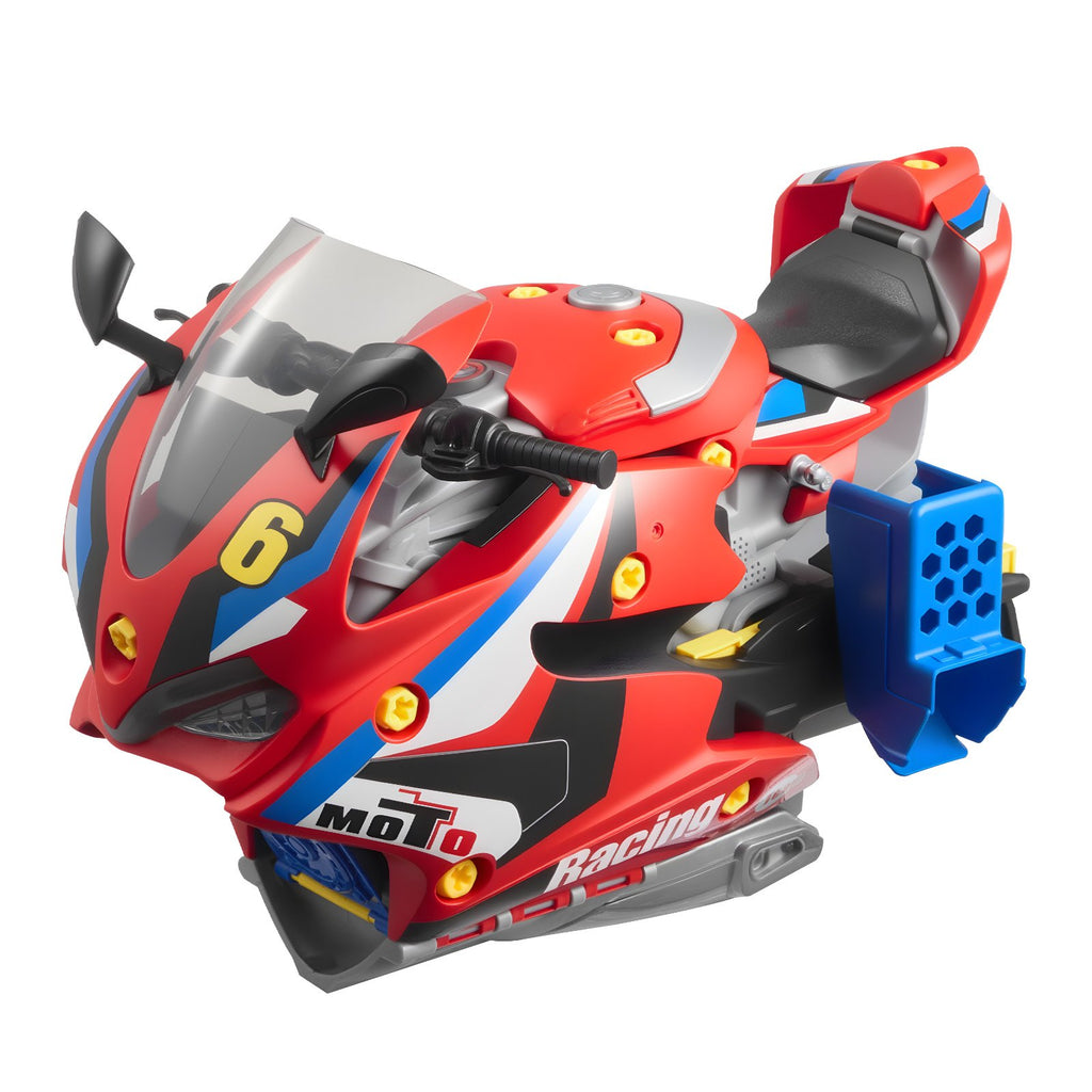 Žaislinis motociklo variklis VEVOR D003-2, 25 dalių rinkinys