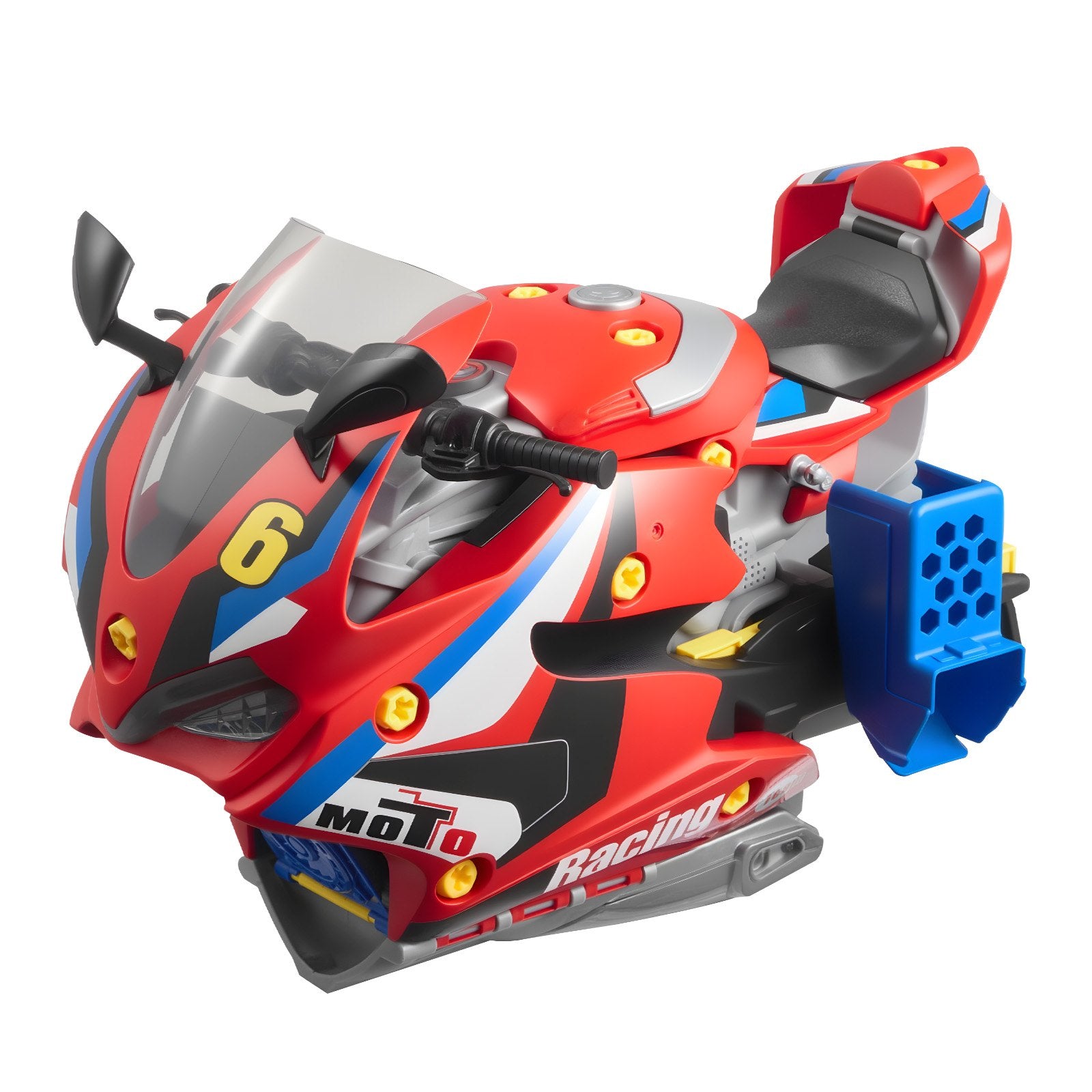 Žaislinis motociklo variklis VEVOR D003-2, 25 dalių rinkinys