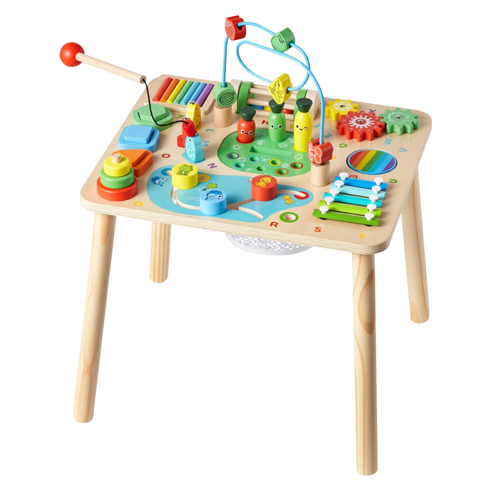 Montessori veiklos staliukas VEVOR AC8355, 13 viename
