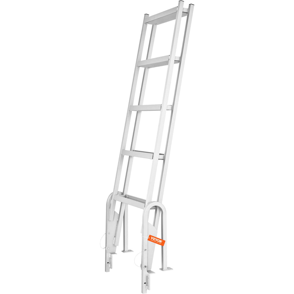 Atlenkiamos kopėčios lieptui VEVOR Flip-Up 5 Steps, 5 pakopų
