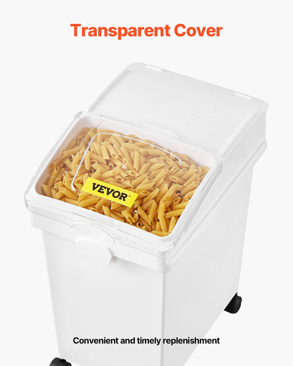 Birių produktų talpų rinkinys VEVOR F-8890, 3 x 25 l