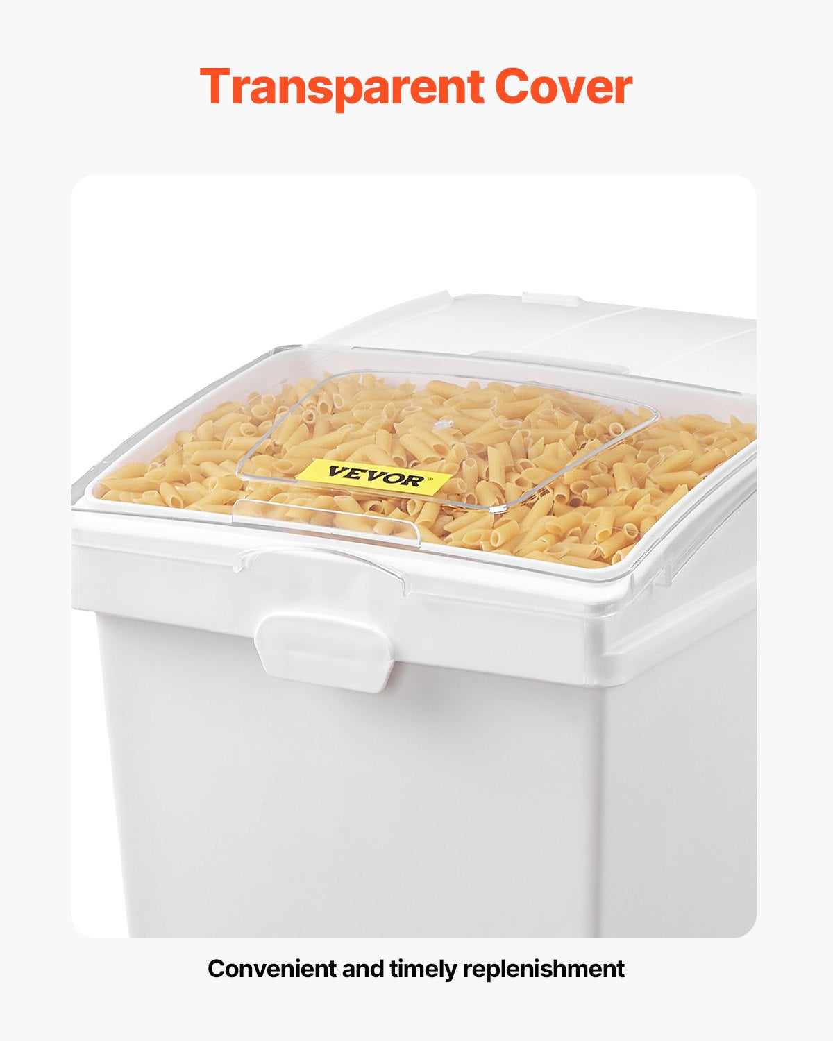 Ingredientų talpų rinkinys VEVOR F-8891, 40 l (3 vnt.)