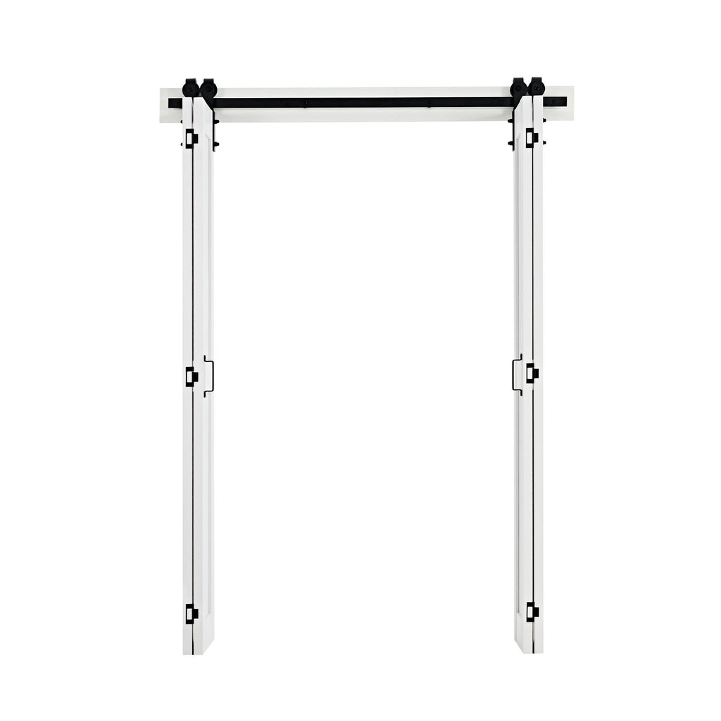 Sulankstomos tvarto tipo durys VEVOR GC11-60*84, 1524 x 2134 mm