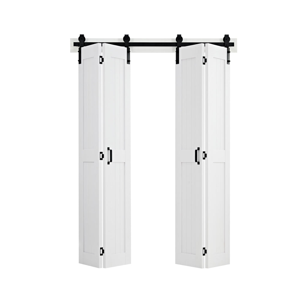 Sulankstomos tvarto tipo durys VEVOR GC11-60*84, 1524 x 2134 mm