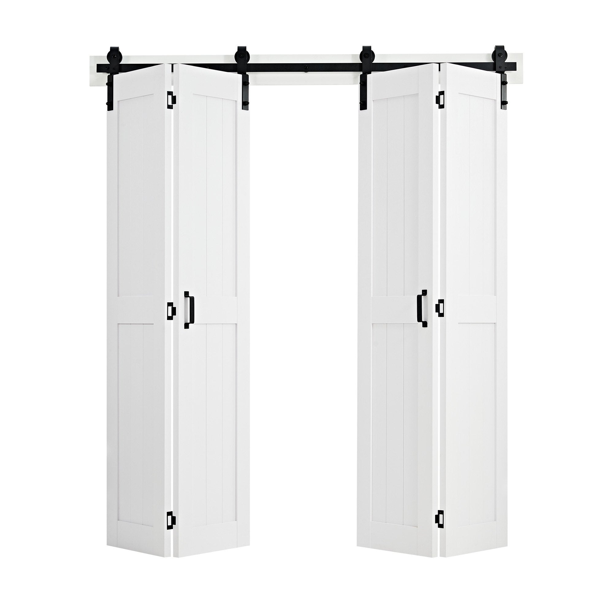 Sulankstomos svirno tipo durys VEVOR GC11-72*84, 1829 x 2134 mm