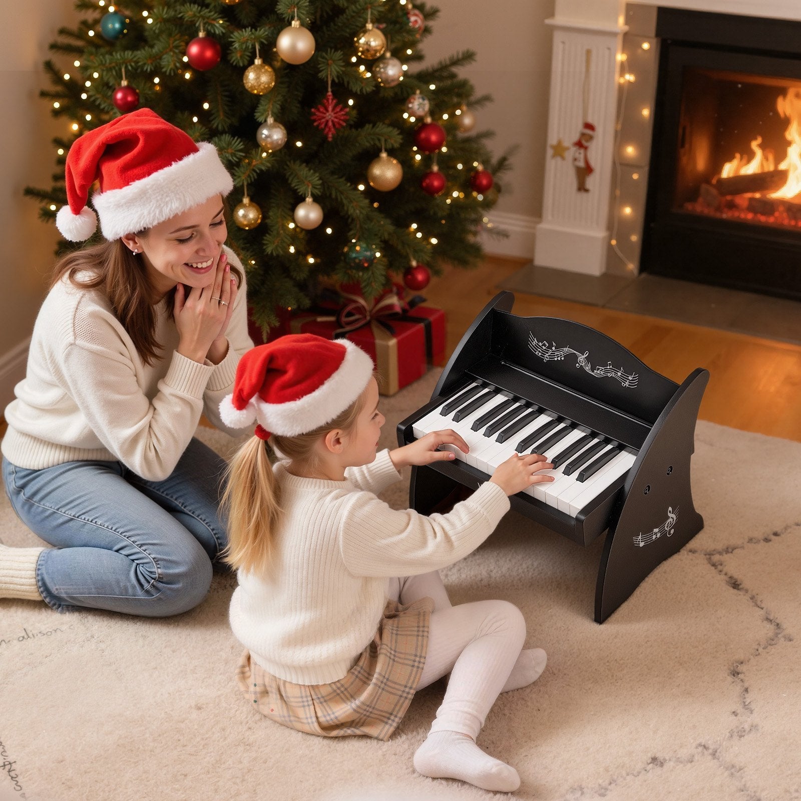 Vaikiškas skaitmeninis pianinas VEVOR SLW825, 25 klavišai