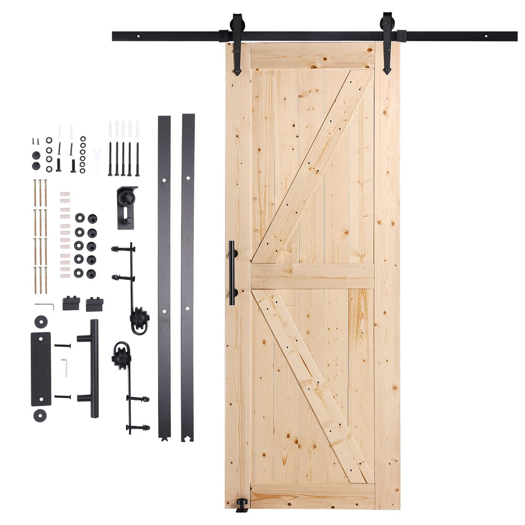 Stumdomos tvarto tipo durys VEVOR 30AK, 76x213 cm