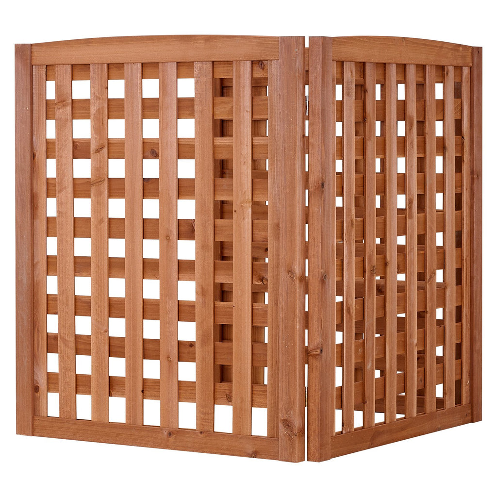 Medinė dekoratyvinė tvorelė VEVOR SS003, 810 x 960 mm
