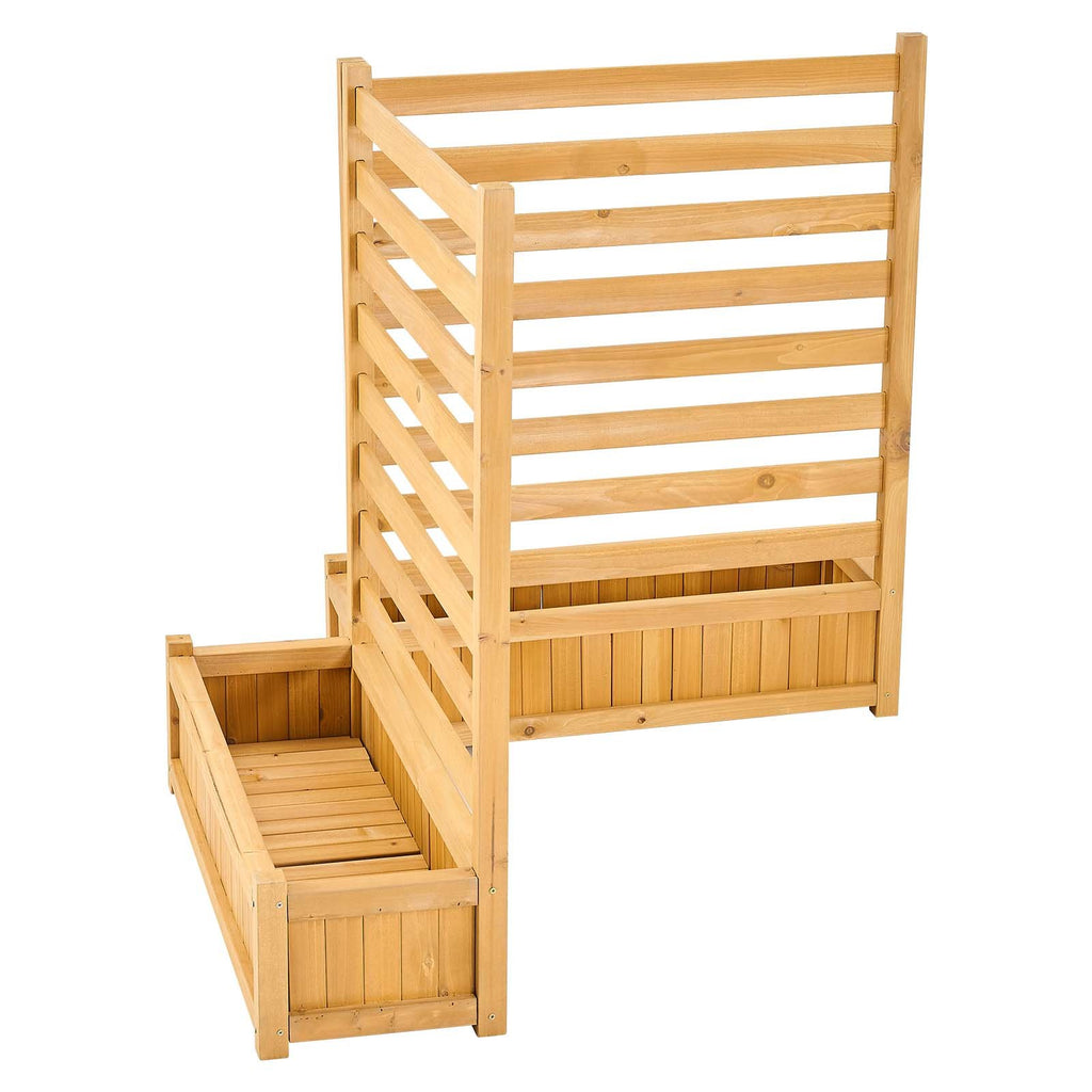 Medinė kiemo pertvara VEVOR SS002, 914 x 1143 mm