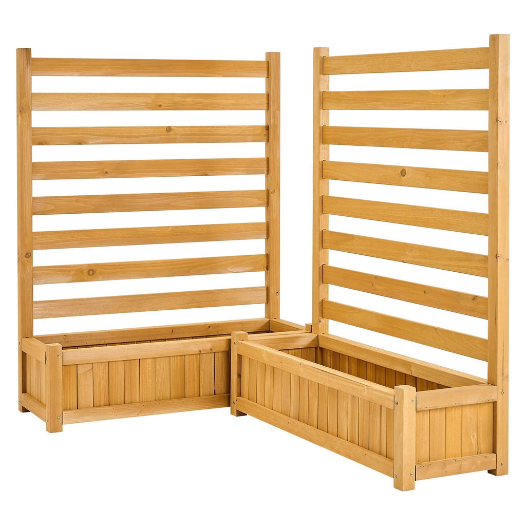 Medinė kiemo pertvara VEVOR SS002, 914 x 1143 mm