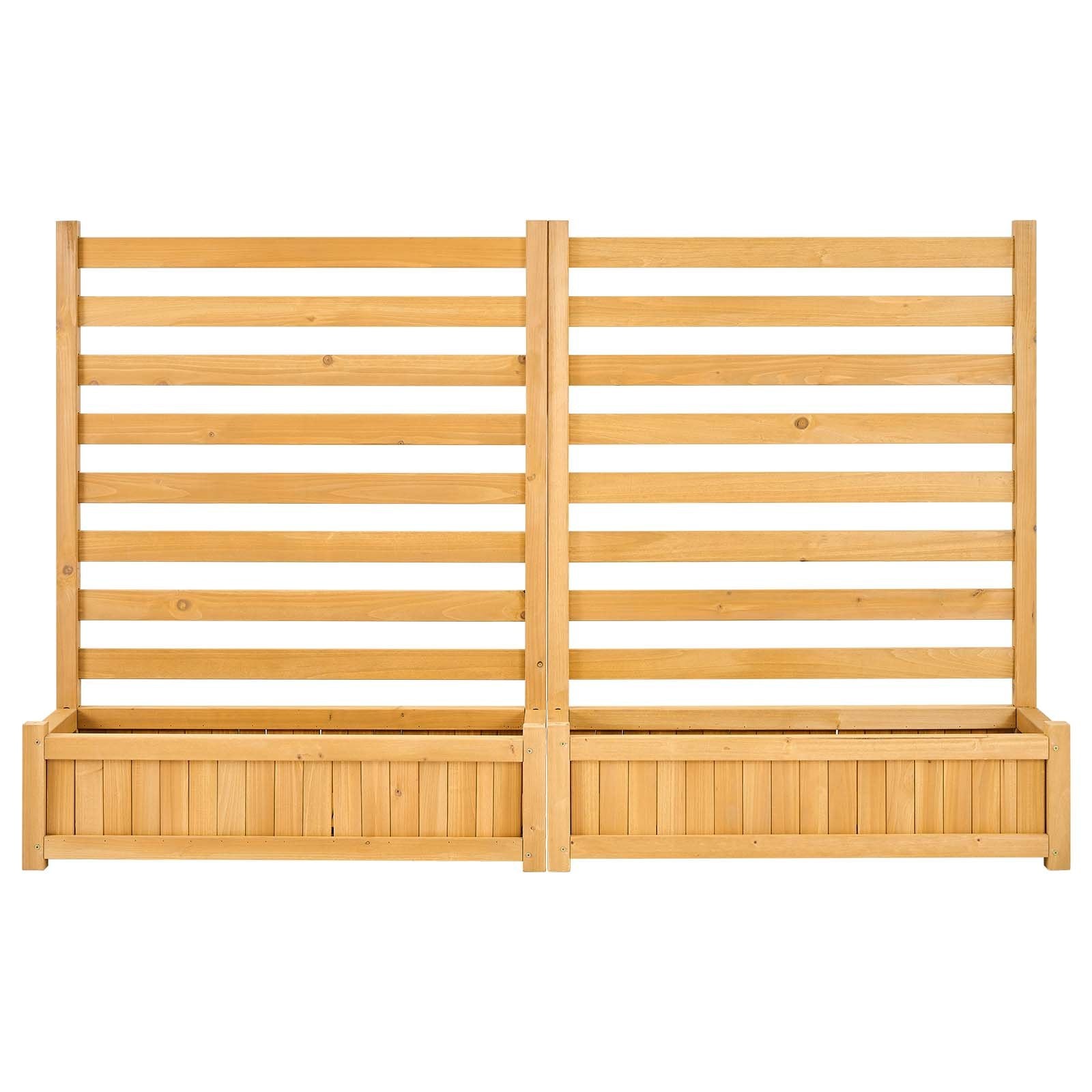 Medinė kiemo pertvara VEVOR SS002, 914 x 1143 mm