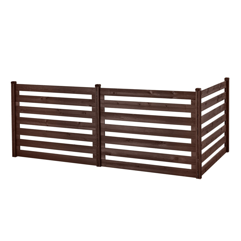 Medinė kiemo pertvara VEVOR SS001, 1230 x 945 mm