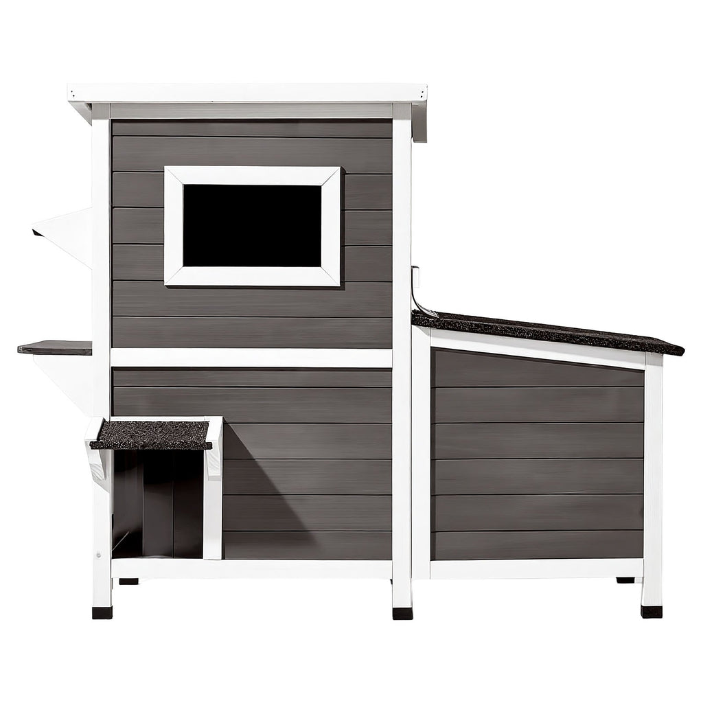 Lauko kačių namelis VEVOR DUSCH2510, 107 x 63 x 86 cm
