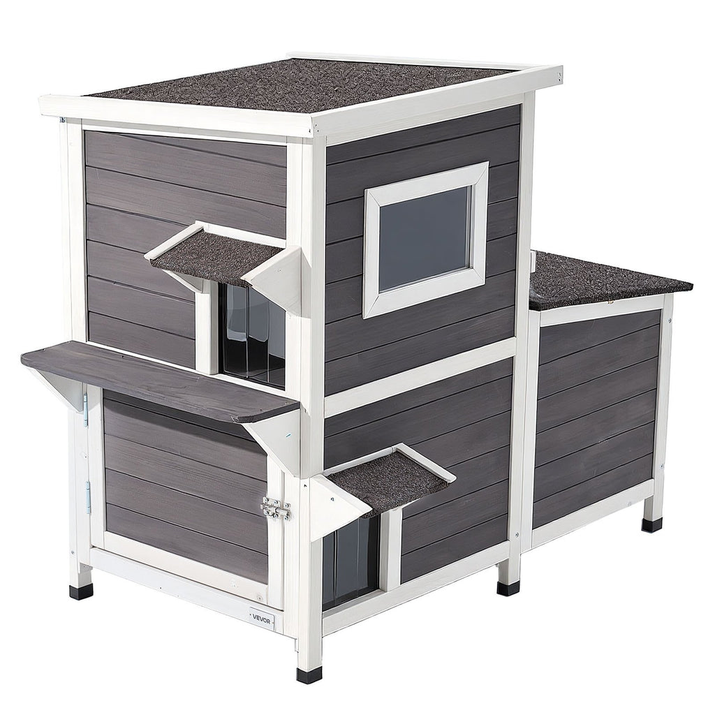 Lauko kačių namelis VEVOR DUSCH2510, 107 x 63 x 86 cm