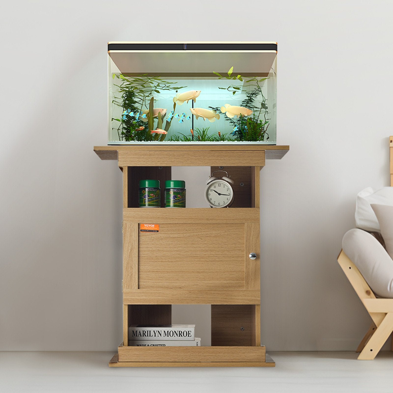 Akvariumo stovas VEVOR GSSU-FTS013, 76 kg apkrova