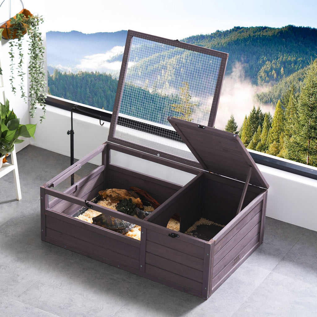 Vėžlių namelis VEVOR MSH-T01, 965 x 610 x 330 mm