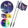 LED antenos visureigiams VEVOR WM-3190RGB-XC-XH-2, 90 cm