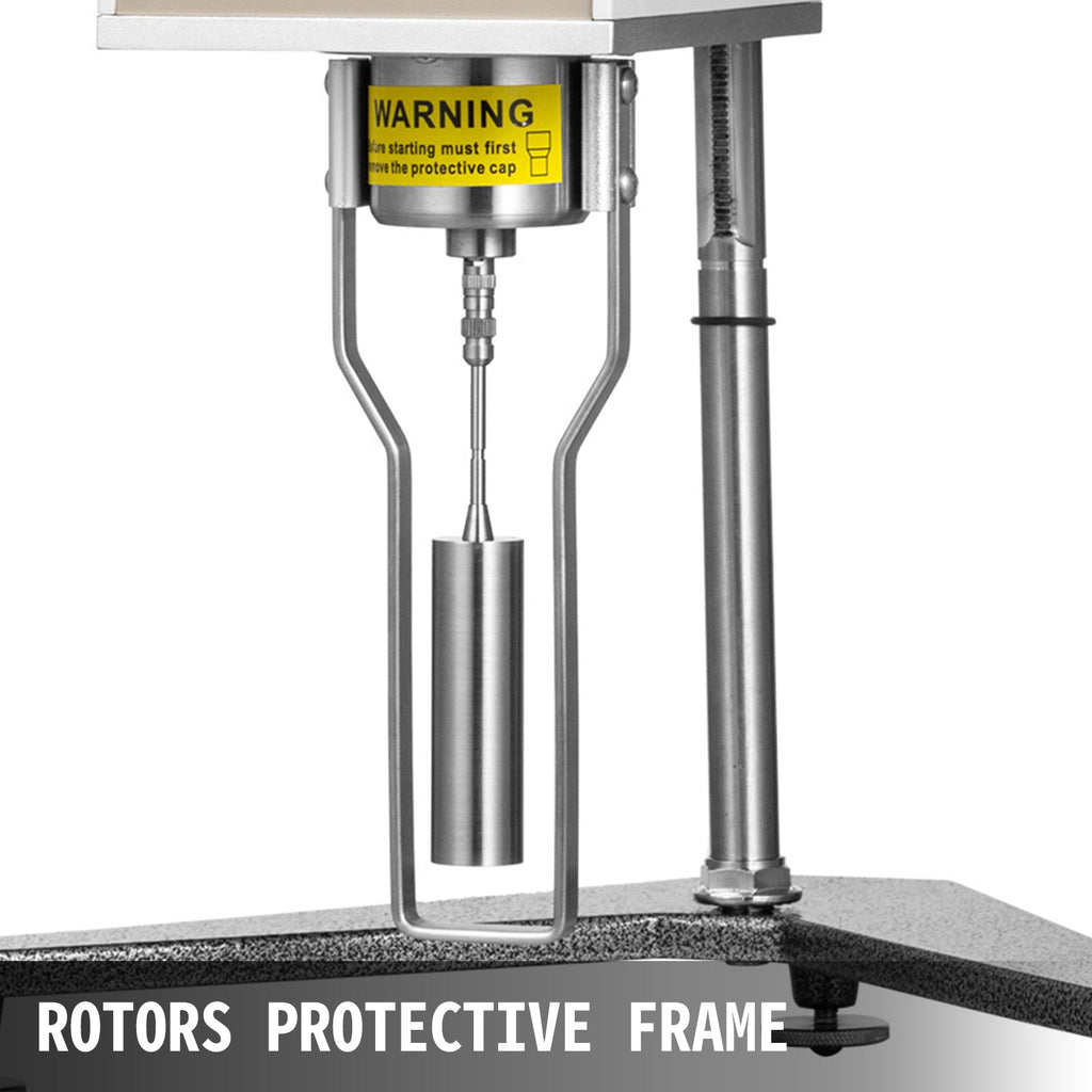 Skaitmeninis rotacinis viskozimetras VEVOR NDJ-5S, 10–100 000 mPa.s