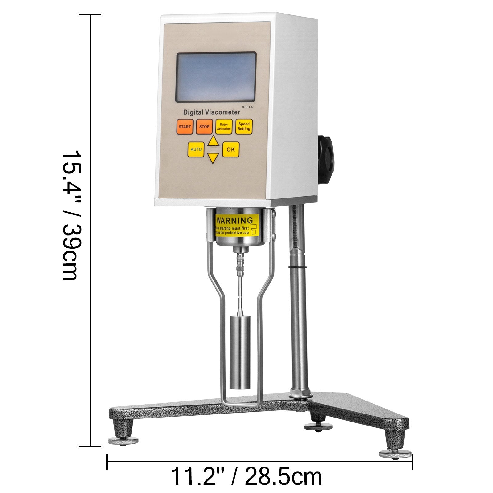 Skaitmeninis rotacinis viskozimetras VEVOR NDJ-5S, 10–100 000 mPa.s